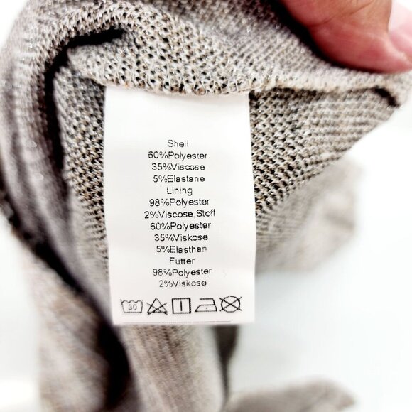 Grace Karin Womens Tweed Cap Sleeve Sheath Dress Back Zipper & Lining size XL - Picture 6 of 11